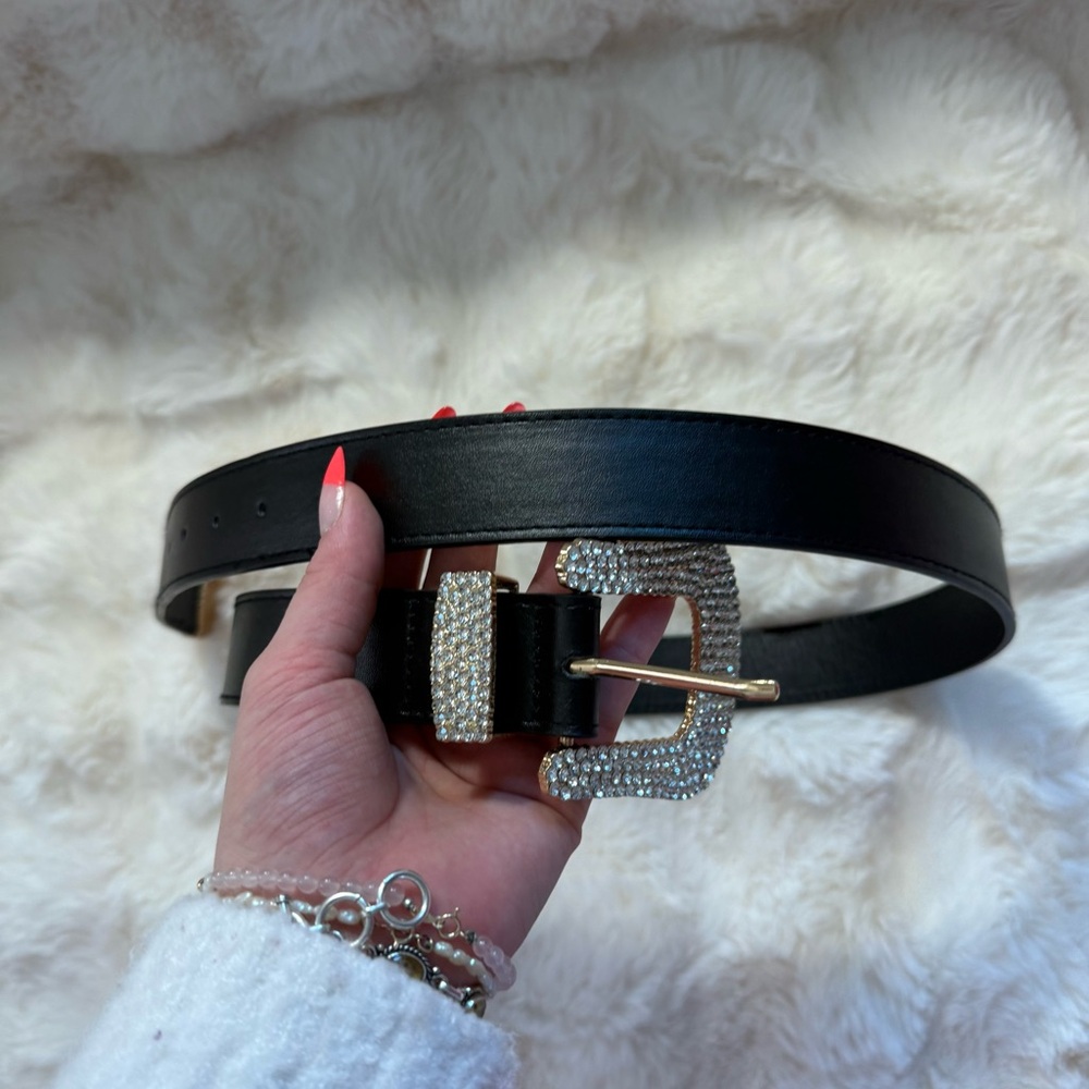 Fashion Nova Rhinestone belt